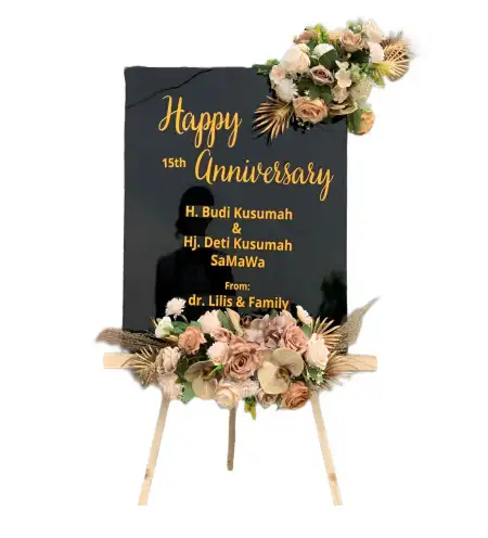 Papan Bunga Akrilik Bogor